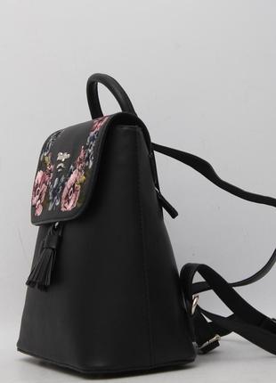 Шкіряний жіночий рюкзак (штучна шкіра) жіночий рюкзак david jo...2 фото