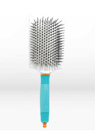 Moroccanoil oil all  hair types + brush paddle  набор масло + расческа4 фото