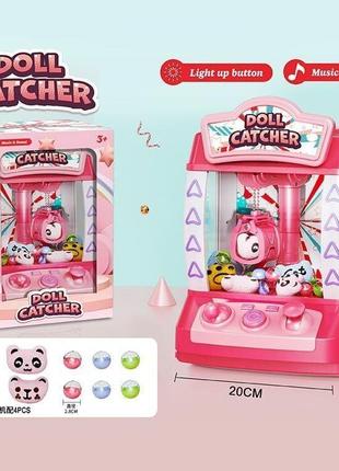 Дитячий ігровий автомат з краном та іграшками1 фото