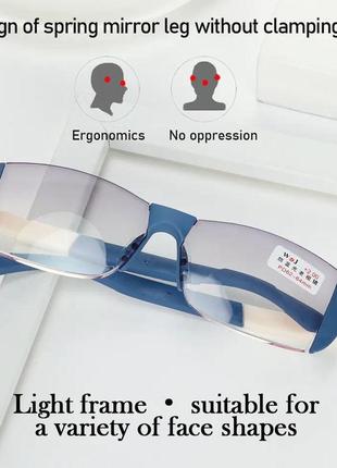 Бифокальные очки с диоптриями для чтения kongo +1.02 фото