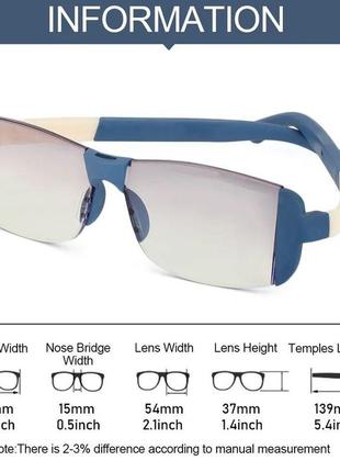 Бифокальные очки с диоптриями для чтения kongo +1.04 фото