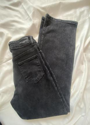 Детские/подростковые джинсы. темно серого цвета 🫶🏻1 фото