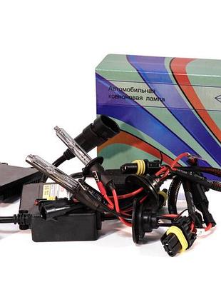 Комплект ксенона h1 4300к 12v с блоками dc. квант