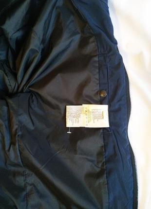Куртка чоловіча демісезонна вітрівка плащівка синя diesel (роз...8 фото
