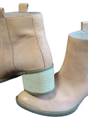 Чоботи жіночі демісезонні шкіряні чоботи clarks (розмір 38)4 фото