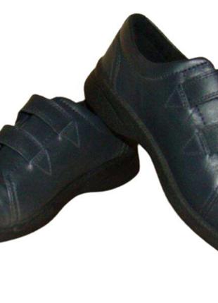 Туфлі жіночі шкіряні сині padders (розмір 37,5)
