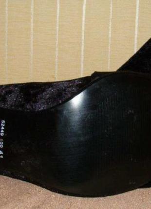 Туфлі жіночі чорні ravel8 фото
