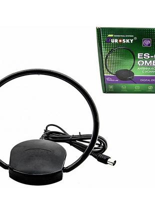Антенна комнатная эфирная с усилителем eurosky es-008 omega