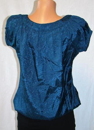 Блузка жіноча синя new look3 фото