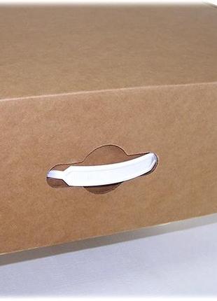 Ручка пластикова для коробок, 133мм від 1000шт.4 фото