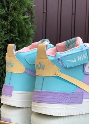 Кроссовки женские nike air force 1 зимние2 фото