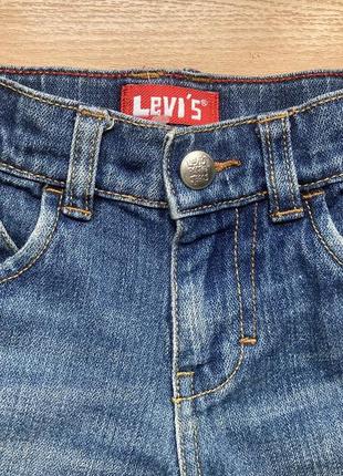 Джинсові шорти levi's, р. 3t, джинсові шорти3 фото