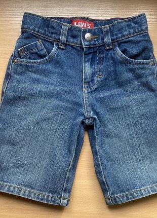 Джинсовые шорты levi’s, р.3t, джинсові шорти