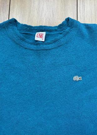 Кашемировый свитер lacoste 2