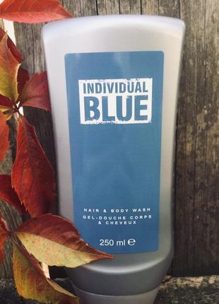 Avon individual blue гель для душа
