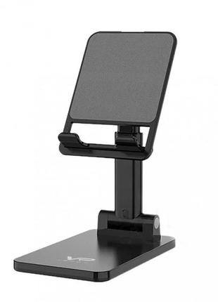Универсальный держатель подставка veron для мобильного телефона планшета s75t black2 фото