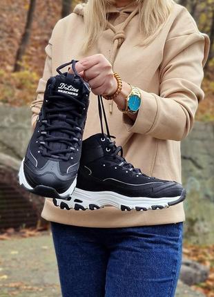 Жіночі черевики skechers dlites cozy dreams оригінал. 397 фото