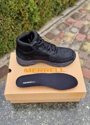 Чоловічі черевики merrell anvik 2 mid wp оригінал. натуральна ...6 фото