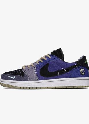 Мужские кроссовки nike air jordan 1 low voodo alternate