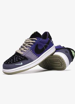 Мужские кроссовки nike air jordan 1 low voodo alternate7 фото