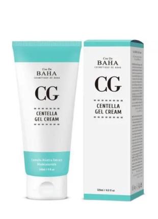 Успокаивающий крем с центеллой cos de baha centella gel cream, 120 мл