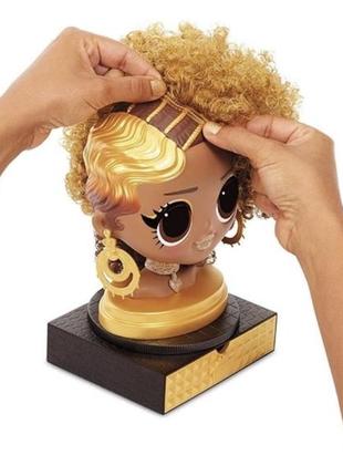 Лялька-манекен lol surprise movie magic королева бджілка styling head royal5 фото