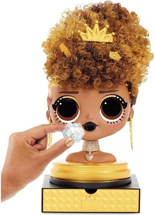 Лялька-манекен lol surprise movie magic королева бджілка styling head royal9 фото