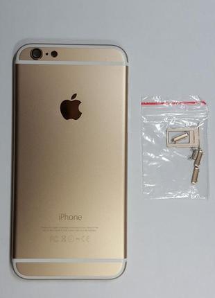 Кришка задня apple iphone 6 золота