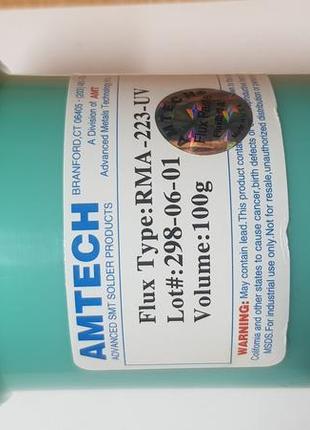 Паяльна паста amtech rma-223 100g