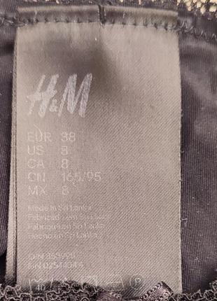 Черные трусики базовые трусы h&amp;m s m 8 10 36 383 фото