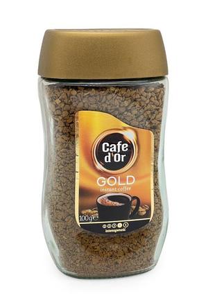 Кава розчинна cafe d'or gold 100г польща