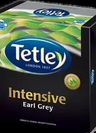 Чай чорний tetley intensive earl grey, 100п.х2г