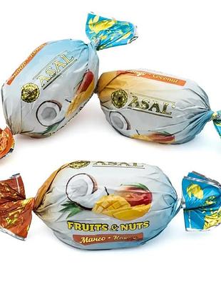 Цукерки манго — кокос asal, 1 кг