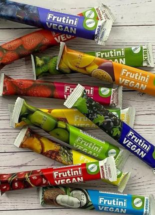 Пастила фруктова асорті "frutini vegan" 20 г 25 шт.