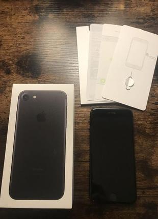 Iphone 7 black 32 gb