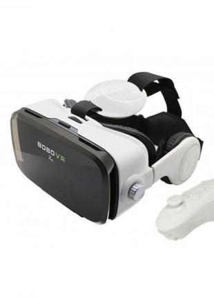 Очки виртуальной реальностью 3d vr bobo z4 box с наушниками и пультом