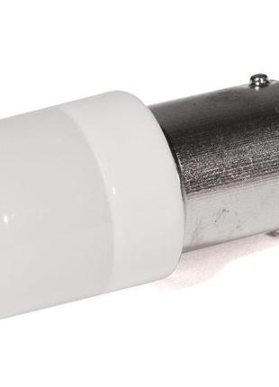 Світлодіодна лампа starlight t25 6 діодів smd 3030 12-24 v 5 w white матова лінза з керамічним ободом