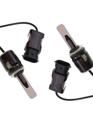 Комплект led ламп baxster pxl h27 6000k 4300lm с кулером (увеличенная светоотдача)