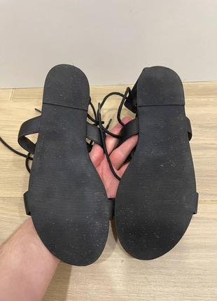 Акція 🎁 стильні сандалії босоніжки з пензликами h&m xxs-xs divided zara Closed7 фото