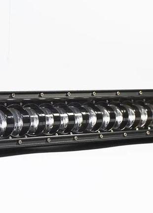 Led балка люстра с светотеневой границей, на кенгурятник (58см) 168watt (светодиод комбо ближний + дальний)