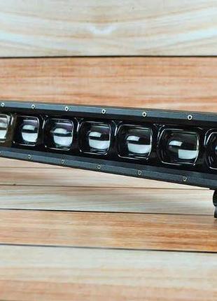 Led балка люстра с светотеневой границей, на кенгурятник (70см) 120watt  1линз (ближний свет супер яркий диод)