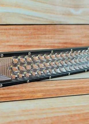 Пряма led балка, на кенгурятник, дах (80см) 486вт (світлодіод комбо ближній+дальний 3w x162шт)