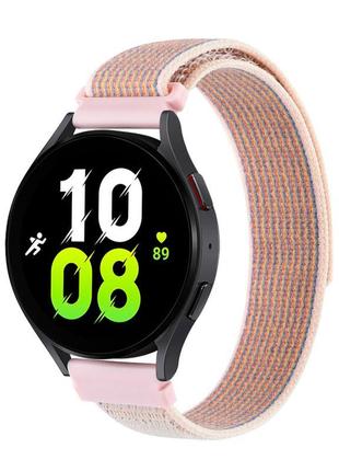 Нейлоновий ремінець cloth для samsung galaxy watch 4 classic 4...3 фото