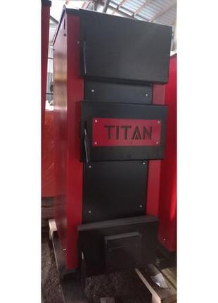 Твердопаливний котел тривалого горіння titan trio 15 квт