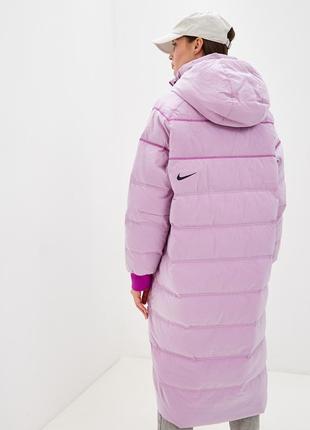 Длинный зимний пуховик nike city rdy dwn fill parka5 фото