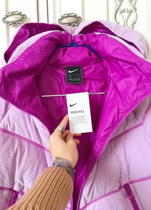 Длинный зимний пуховик nike city rdy dwn fill parka8 фото