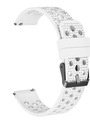 Силіконовий ремінець watchbands double перфорований для samsun...