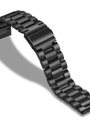 Ремінець premium stainless для samsung galaxy watch 4 40 мм чо...