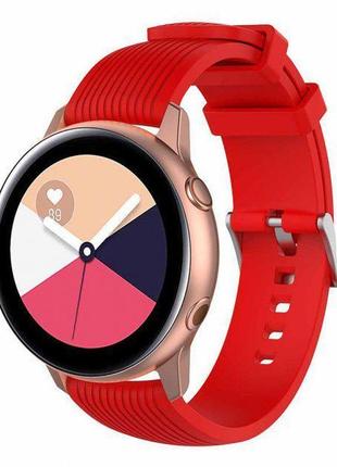 Силіконовий ремінець watchbands для samsung galaxy watch activ...2 фото