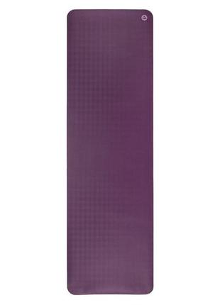 Коврик для йоги bodhi ecopro diamond каучуковый фиолетовый 185x60x0.6 см2 фото